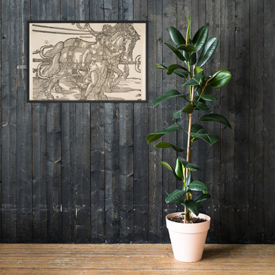 The Great Triumphal Car third sheet - Albrecht Dürer - n.d. - Matte Paper Framed Poster Museum quality 7725238
