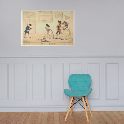 The Romp - R. Rushworth - January 3, 1786 - Photo Paper Poster Museum quality 7746826