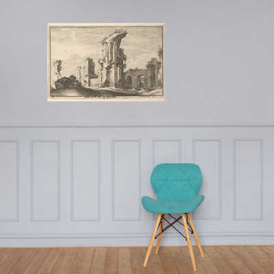 St. Croix de Jerusalem - Wenceslaus Hollar - 1650 - Photo Paper Poster Museum quality 7740110