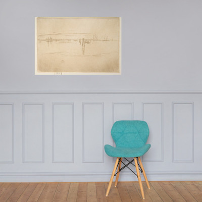 Long Lagoon - James McNeill Whistler - 1879–80 - Paper Poster Museum quality 7741964