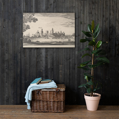 Windsor - Abraham Aubri - after 1644 - Canvas Museum quality 7739799