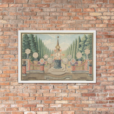 Coronation of the Czar Alexander I, Moscow, September 1801 - Lieutenant-Captain Cheleyev - 1801 - Photo Paper Framed Poster Museum quality 7743356