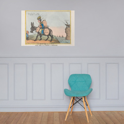 The Departure from the Coast, or the End of the Farce of Invasion - Thomas Rowlandson - October 1, 1805 - Photo Paper Poster Museum quality 7746611