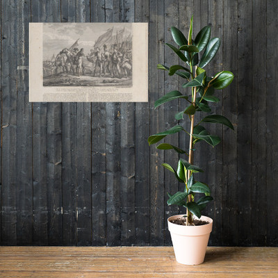 Sarratoga [sic] (October 17, 1777) - Godefroy - ca. 1770 - Photo Paper Poster Museum quality 7738380