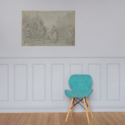 The Daughter of Jephthah - Charles Antoine Coypel - 1710–50 - Paper Poster Museum quality 7738314