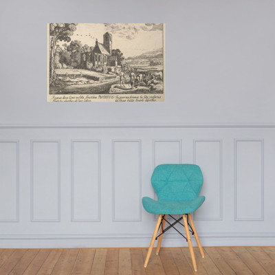 August - Wenceslaus Hollar - 1628–29 - Photo Paper Poster Museum quality 7738661