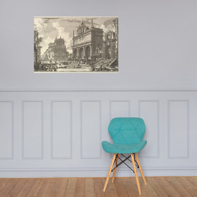 View of the Fountainhead of the Acqua Felice...., from Vedute di Roma (Roman Views) - Giovanni Battista Piranesi - ca. 1751 - Photo Paper Poster Museum quality 7725256