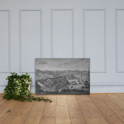 A View of the Taking of Quebec, September 13, 1759 - Bowles & Carver - ca. 1760 - Canvas Museum quality 7725210