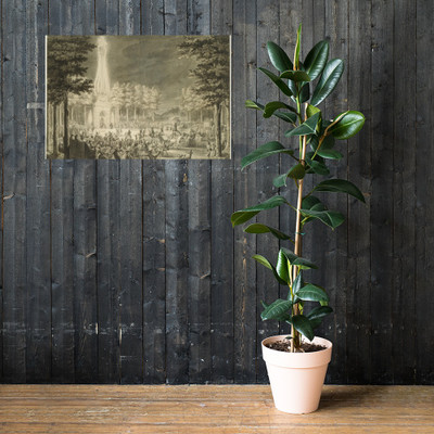 Design for the Engraving "Réjouissances du Peuple . . . à Reims le 27 aout 1765" - Jean Michel Moreau the Younger - 1767 - Paper Poster Museum quality 7743360