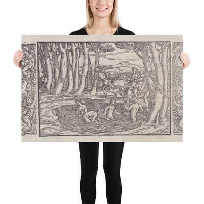 Le Trasformationi - Ovid - 1558 - Paper Poster Museum quality 7739072