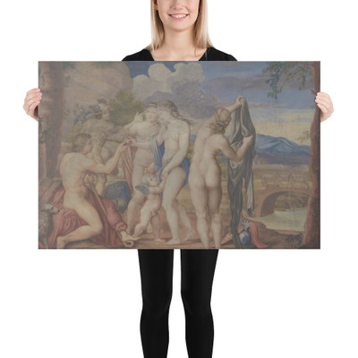 Judgment of Paris - Anonymous, Italian, 19th century - 1800–1900 (?) - Canvas Museum quality 7743219