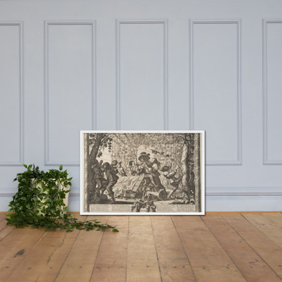 Autumn (L'Automne) - Abraham Bosse - ca. 1637 - Photo Paper Framed Poster Museum quality 7725118