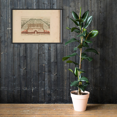 Tooneel Der Voornaamste Nederlands Huizen, En Lust Hoven, Naar T Leven Afgebeeld - Carel Allard - n.d. - Photo Paper Framed Poster Museum quality 7742790