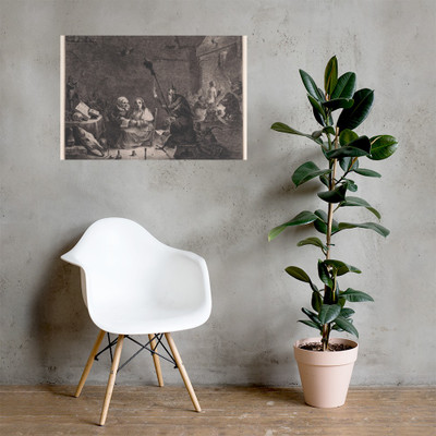 Departure for the Sabbath - baron Dominique Vivant Denon - Photo Paper Poster Museum quality 7743557