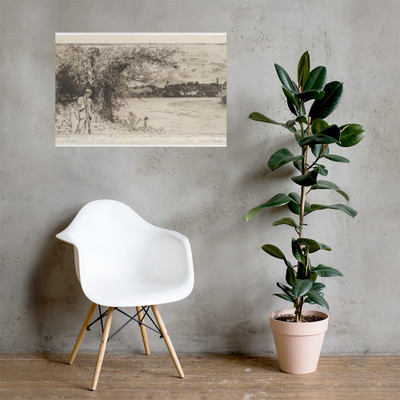 Broken Tackle - Sir Hubert von Herkomer - 1891 - Paper Poster Museum quality 7739341