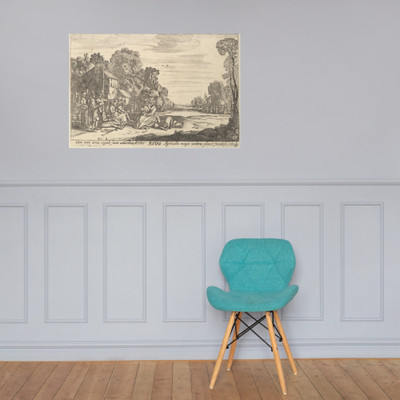 Summer - Wenceslaus Hollar - 1629 - Photo Paper Poster Museum quality 7738713