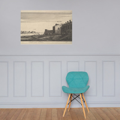 View of Lambeth from Whitehall Stairs, copy - Wenceslaus Hollar - 1650–60 - Photo Paper Poster Museum quality 7740193