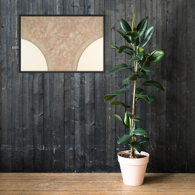 Vulcan Forging the Darts of Cupid - Francesco Primaticcio - 1552–56 - Photo Paper Framed Poster Museum quality 7745195