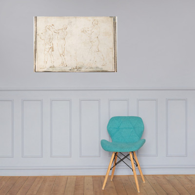 Athletes - Francesco Allegrini - 1624–63 - Paper Poster Museum quality 7797237