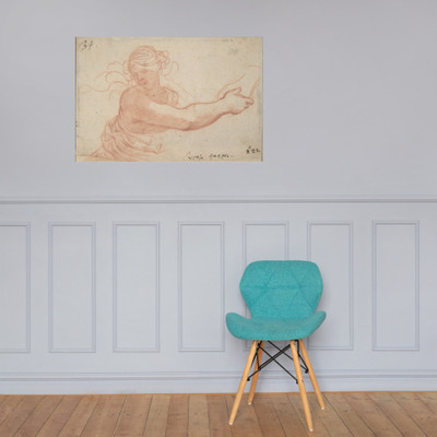 Study for the Allegory of Religion - Pietro da Cortona (Pietro Berrettini) - 1629–39 - Photo Paper Poster Museum quality 7796502