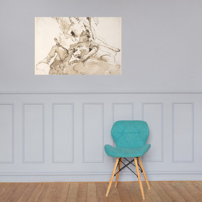 Apotheosis of a Warrior - Giovanni Battista Tiepolo - 1696–1770 - Photo Paper Poster Museum quality 7795083