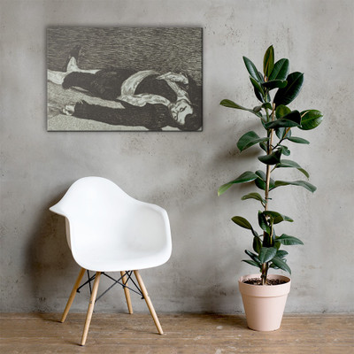 Dead Toreador - Edouard Manet - 1867–68 - Canvas Museum quality 7798283