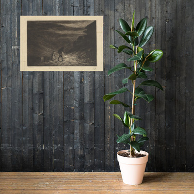 The Search for an Inn - Charles-François Daubigny - 1861 - Photo Paper Poster Museum quality 7799477