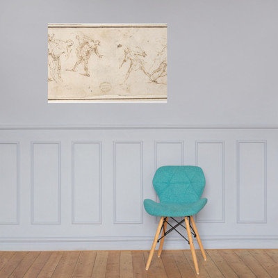 Soldiers - Francesco Allegrini - 1624–63 - Photo Paper Poster Museum quality 7797254