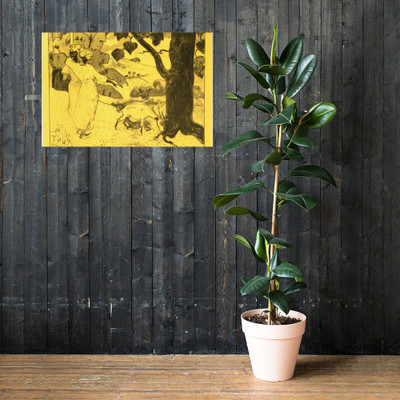 Martinique Pastorals, from the Volpini Suite:  Dessins lithographiques - Paul Gauguin - 1889 - Paper Poster Museum quality 7797903