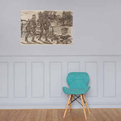 Anticipation (for Punch, or the London Charivari, October 23, 1876) - Charles Samuel Keene - 1876 - Paper Poster Museum quality 7794907