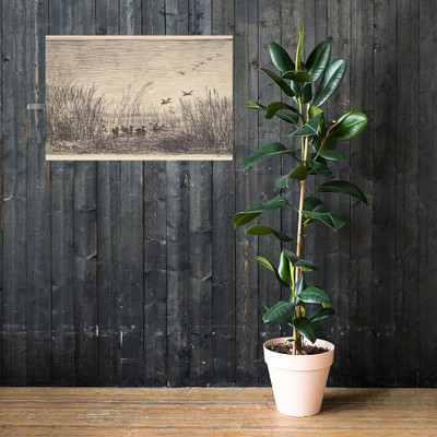 Ducks in the Marshes - Charles-François Daubigny - [1862], reprinted 1921 - Paper Poster Museum quality 7799391