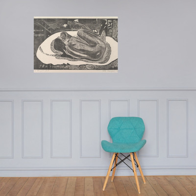 Spirit of the Dead Watching (Manao Tupapau), from Fragrance (Noa Noa) - Paul Gauguin - 1893–94 - Photo Paper Poster Museum quality 7797884