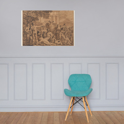 Bacchanal - François Roëttiers - n.d. - Paper Poster Museum quality 7798552