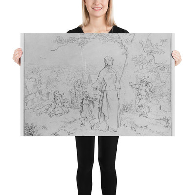 Pearl - Felix Octavius Carr Darley - ca. 1884 - Photo Paper Poster Museum quality 7796143