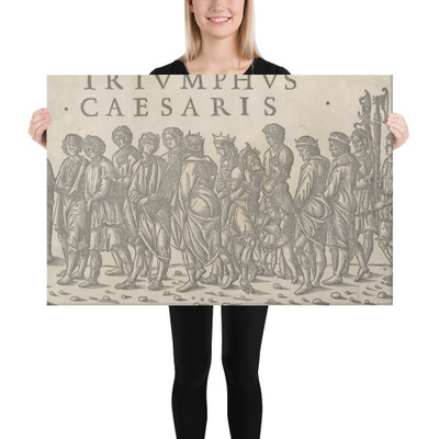 The Triumph of Caesar - Jacob of Strasbourg - after 1503 - Canvas Museum quality 7795637