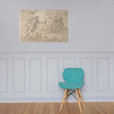 Apollo and Coronis. - Giovanni Battista Foggini - 1652–1725 - Photo Paper Poster Museum quality 7796184