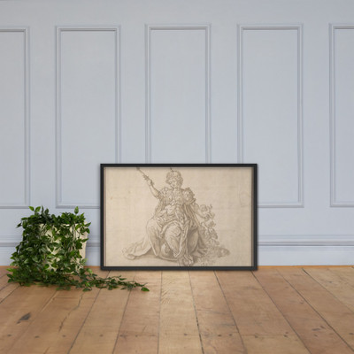 Europe - Anonymous, Netherlandish, 16th century - 16th century (?) - Matte Paper Framed Poster Museum quality 7798730