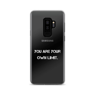 You are your own limit. - Samsung Case Motivational quotes 7801345