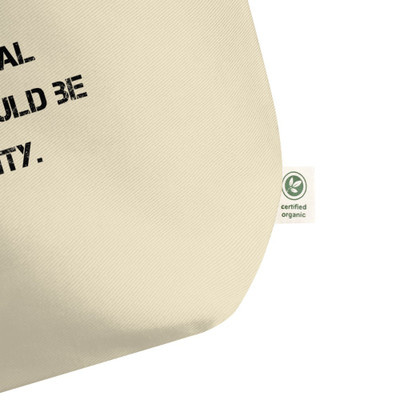 Your mental health should be a priority. - Organic Cotton Large Tote Motivational quotes 7812870