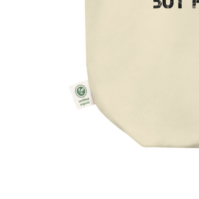 Forget the past, but remember the lesson. - Organic Cotton Tote Bag Motivational quotes 7812685