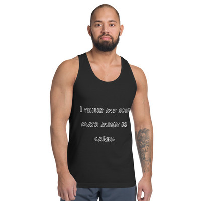I think my soul mate might be carbs. - Fine Jersey Tank Top Unisex Funny quotes 7816475