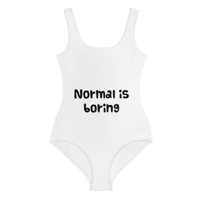 Normal is boring - Youth Swimsuit Funny quotes 7816988