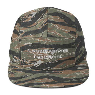 Always deliver more than expected. - Cotton 5Panel Hat Motivational quotes 7820060