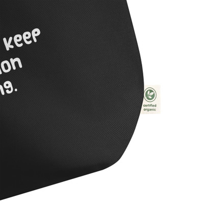 It's bad manners to keep a vacation waiting. - Organic Cotton Large Tote Funny quotes 7841404