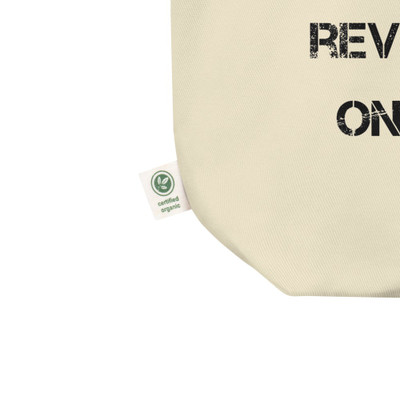 The best revenge is no revenge. Move on. Be happy. - Organic Cotton Tote Bag Motivational quotes 7840612