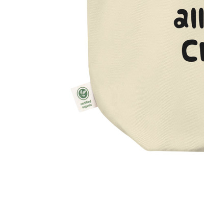 What do you call a thieving alligator? A Crookodile - Organic Cotton Tote Bag Funny quotes 7840439