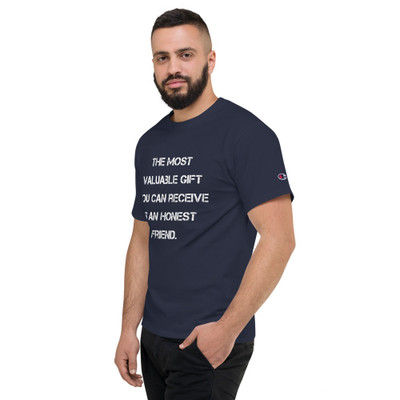 The most valuable gift you can receive is an honest friend. - Heritage Jersey T-Shirt Motivational quotes 7841263