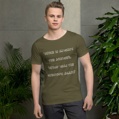 Wine is always the answer. What was the question again? - Raw Neck Tee Funny quotes 7837685