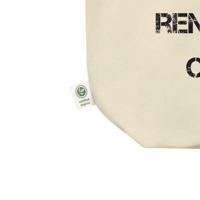 Be brave. Nobody remembers a coward. - Organic Cotton Tote Bag Motivational quotes 7840740