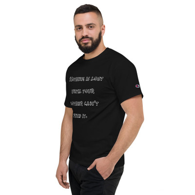 Nothing is lost until your mother can't find it. - Heritage Jersey T-Shirt Funny quotes 7840576